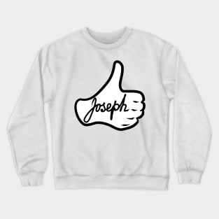 Men name Joseph Crewneck Sweatshirt